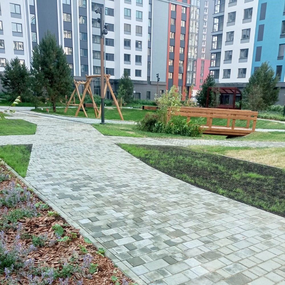 Благоустройство ЖК. г.Пермь, ул.Серебристая